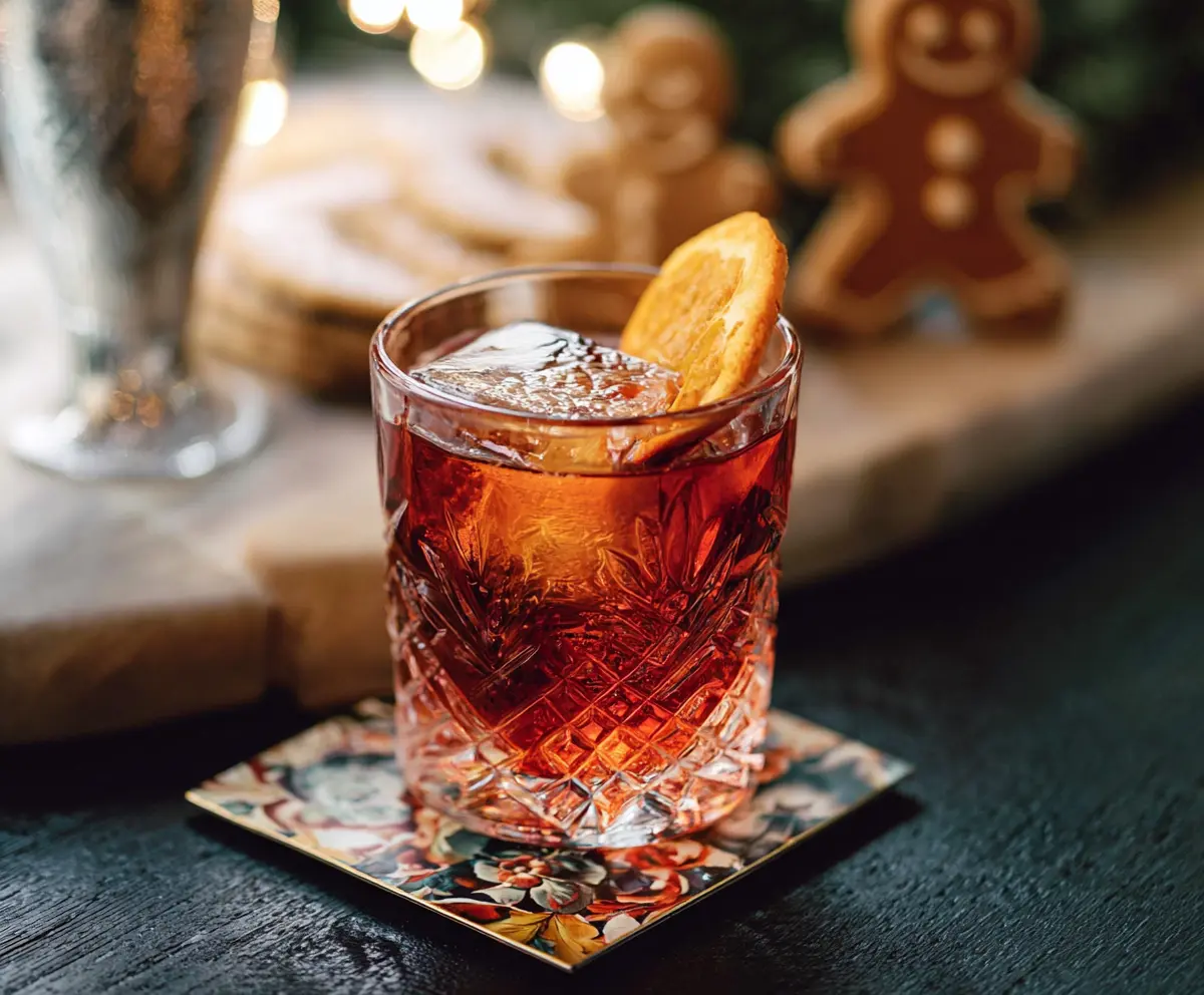 Gingerbread Negroni