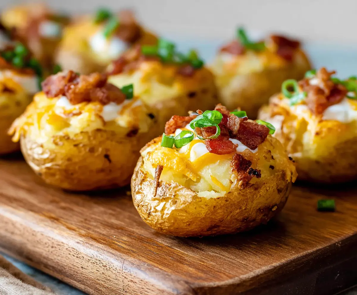 Mini Loaded Baked Potato Bites