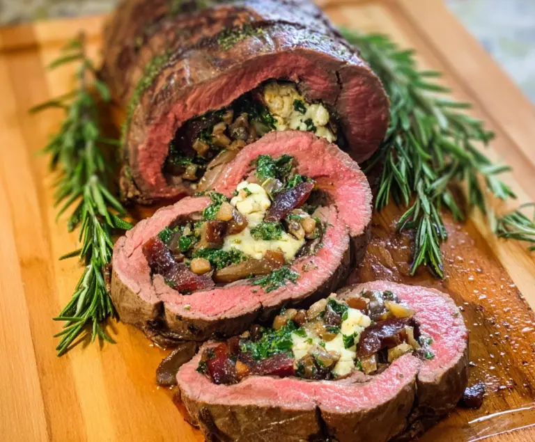 Stuffed Beef Tenderloin