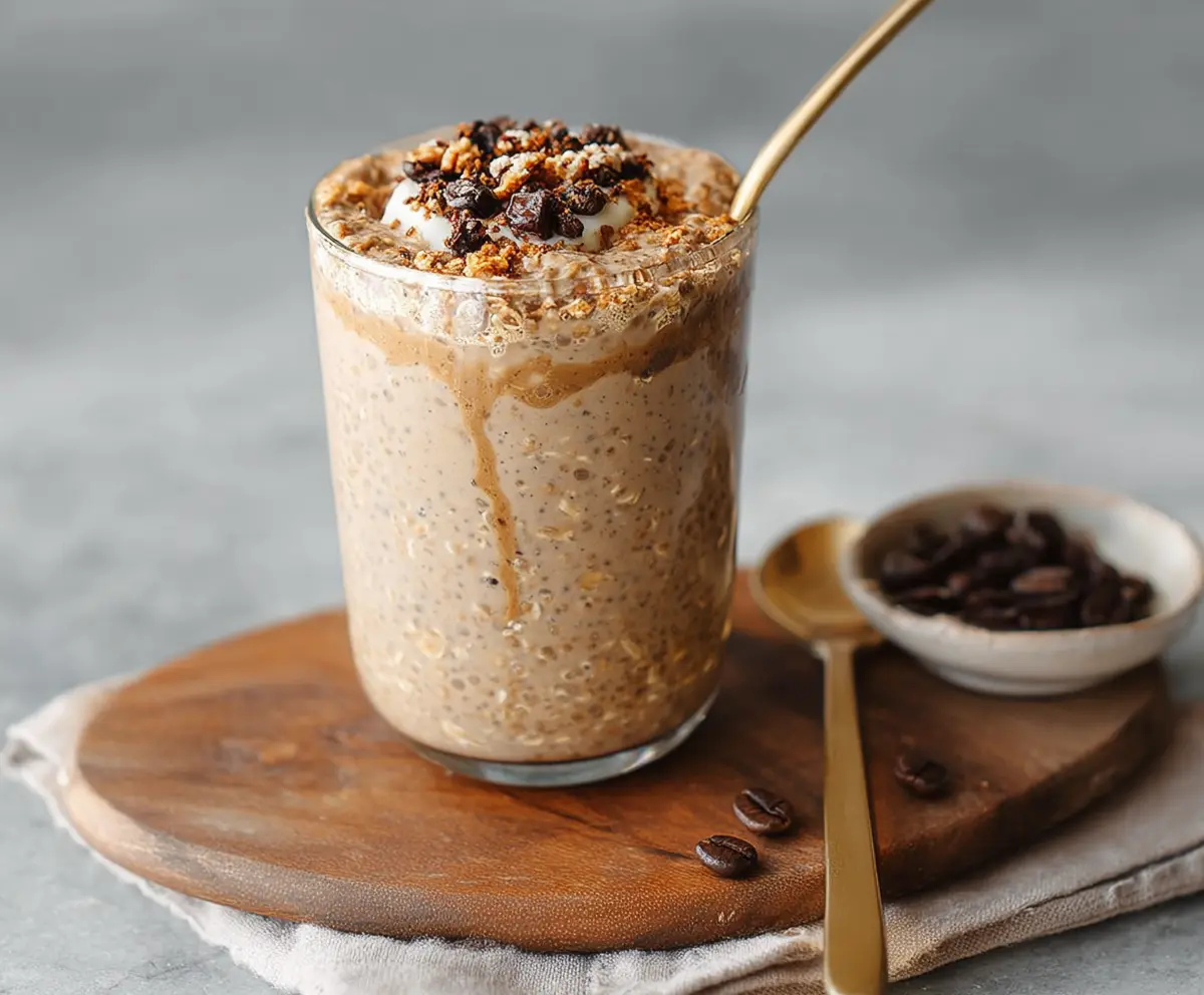 Coffee Cake Overnight Oats
