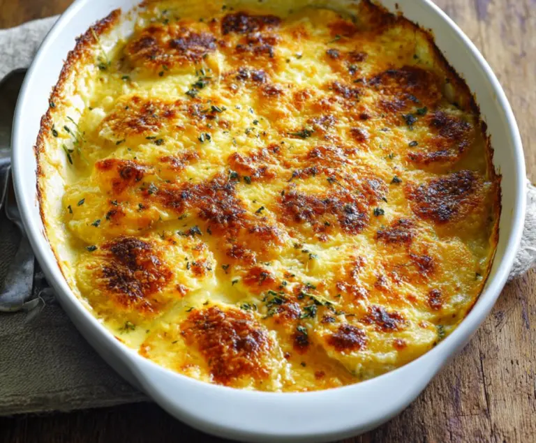Cheesy Potato Gratin Casserole