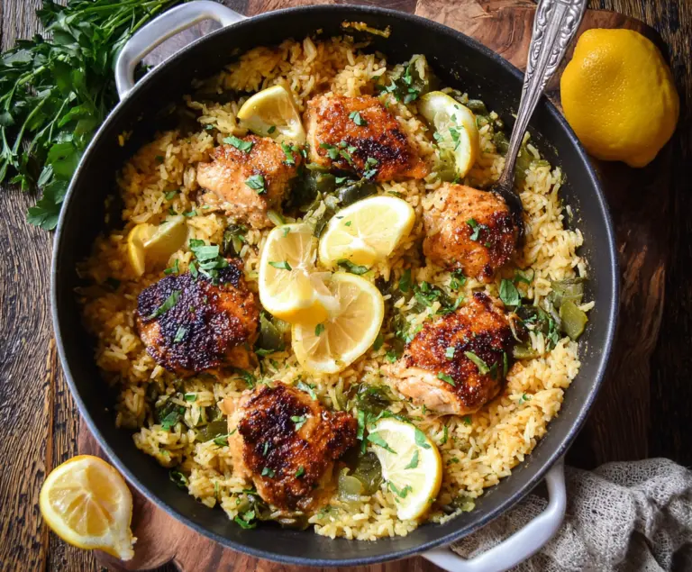 Lemon Chicken And Rice